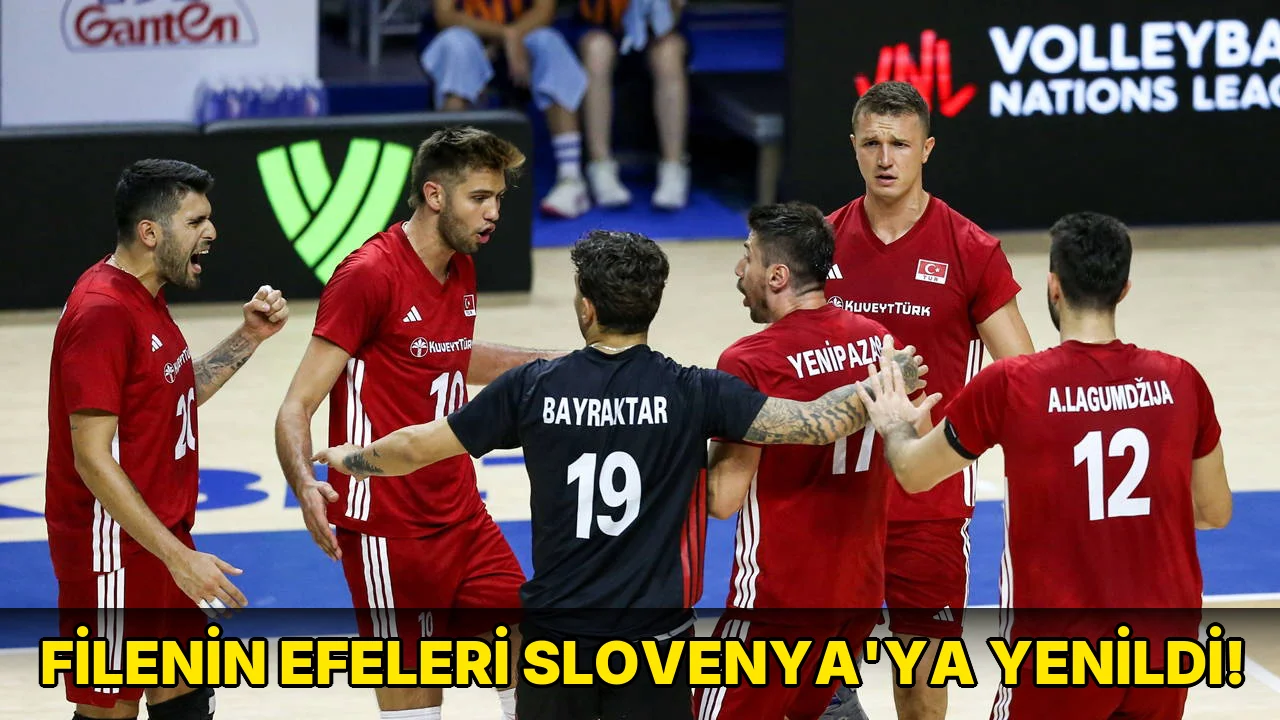 Filenin Efeleri Slovenya'ya yenildi!
