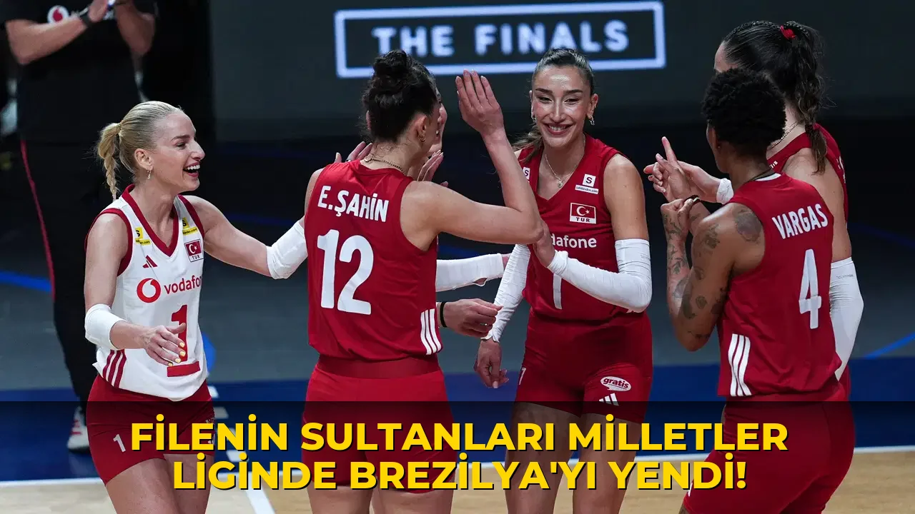 Filenin Sultanları Milletler Liginde Brezilya'yı yendi!