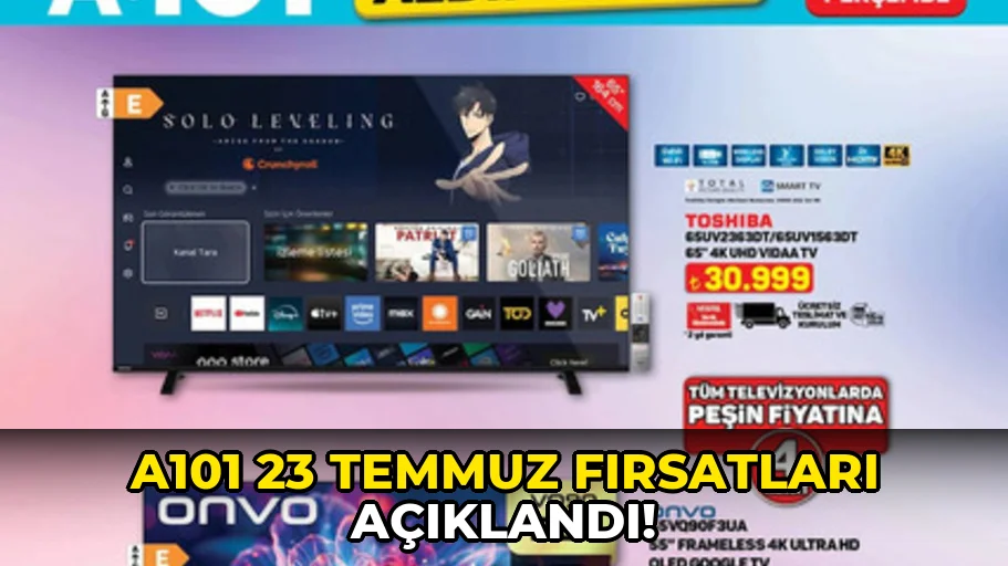 A101 23 Temmuz Fırsatları açıklandı!