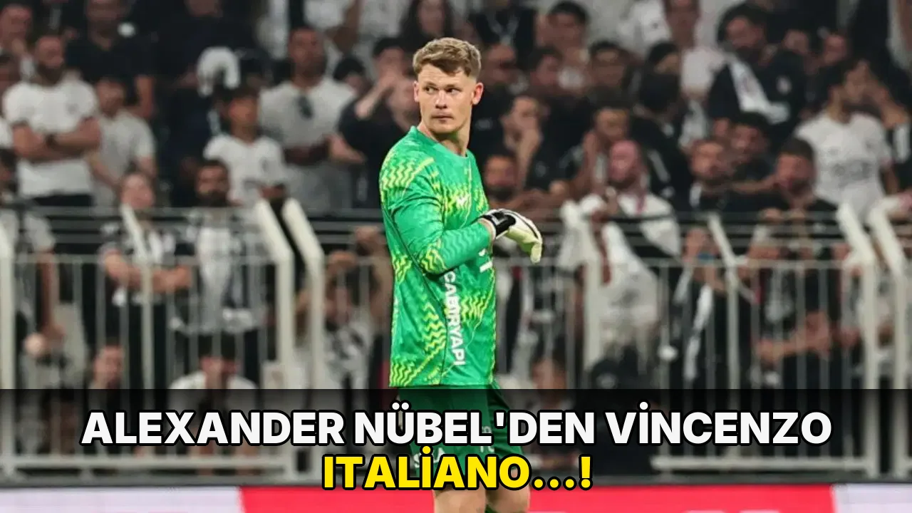 Alexander Nübel'den Vincenzo Italiano…!