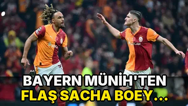 Bayern Münih'ten flaş Sacha Boey açıklaması