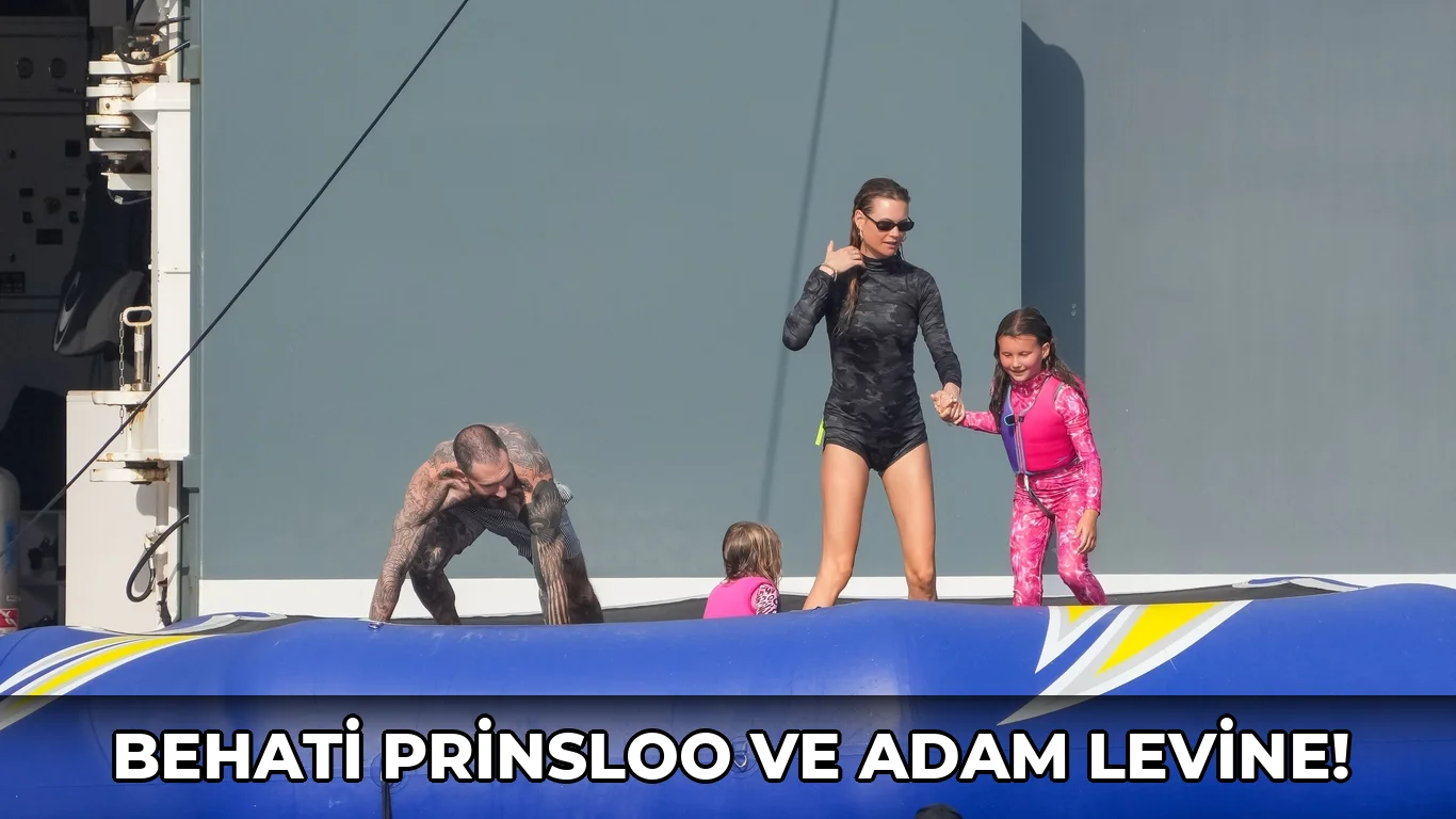 Behati Prinsloo ve Adam Levine!