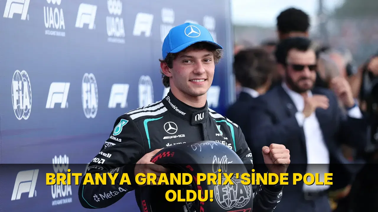 Britanya Grand Prix'sinde Pole oldu!