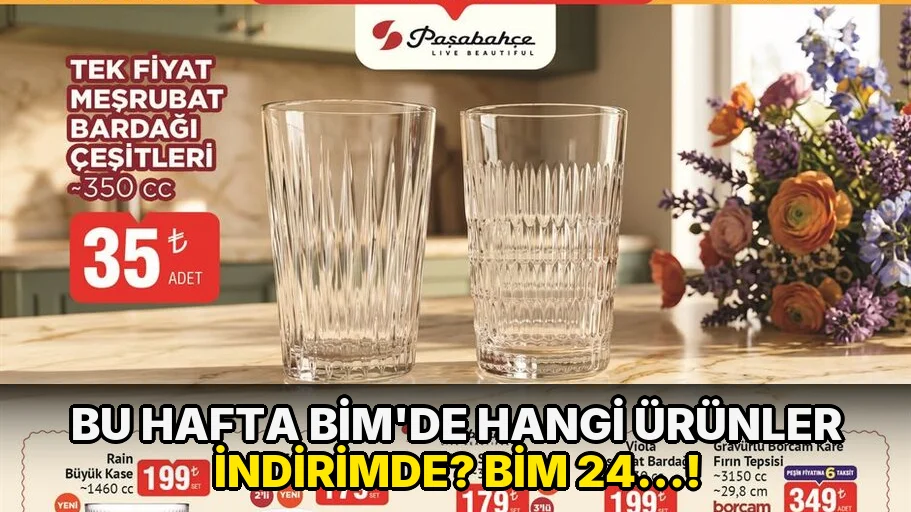 Bu HAFTA BİM'de HANGİ ÜRÜNLER İNDİRİMDE? BİM 24…!