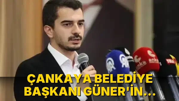 Çankaya Belediye Başkanı Güner'in İfadeleri Ortaya Çıktı!