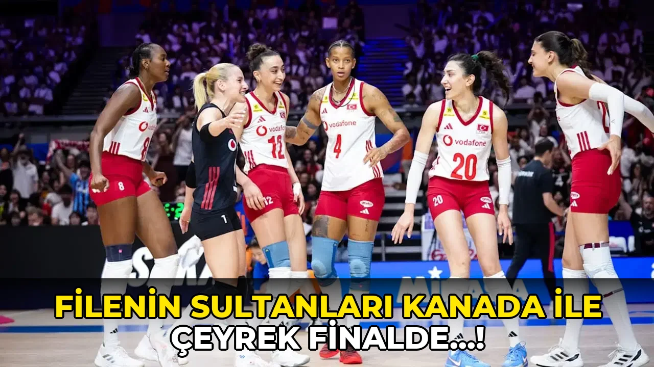 Filenin Sultanları Kanada ile çeyrek Finalde…!