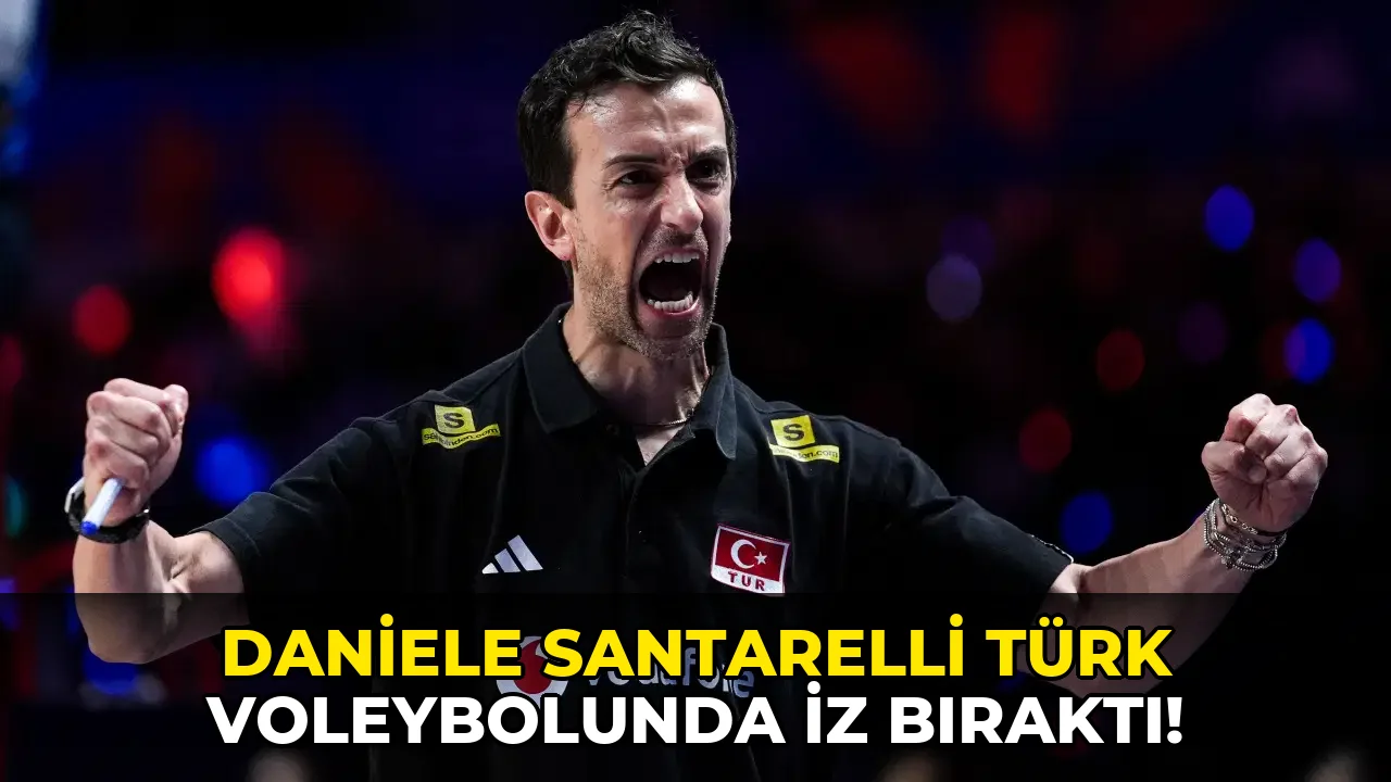 Daniele Santarelli Türk Voleybolunda İz Bıraktı!