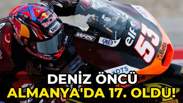 Deniz Öncü Almanya'da 17. oldu!