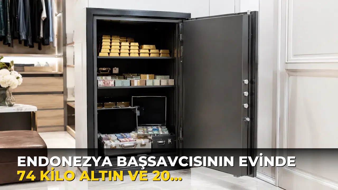 Endonezya Başsavcısının Evinde 74 Kilo Altın ve 20 Milyon Dolar!