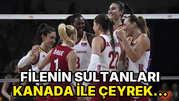 Filenin Sultanları Kanada ile çeyrek Finalde…!