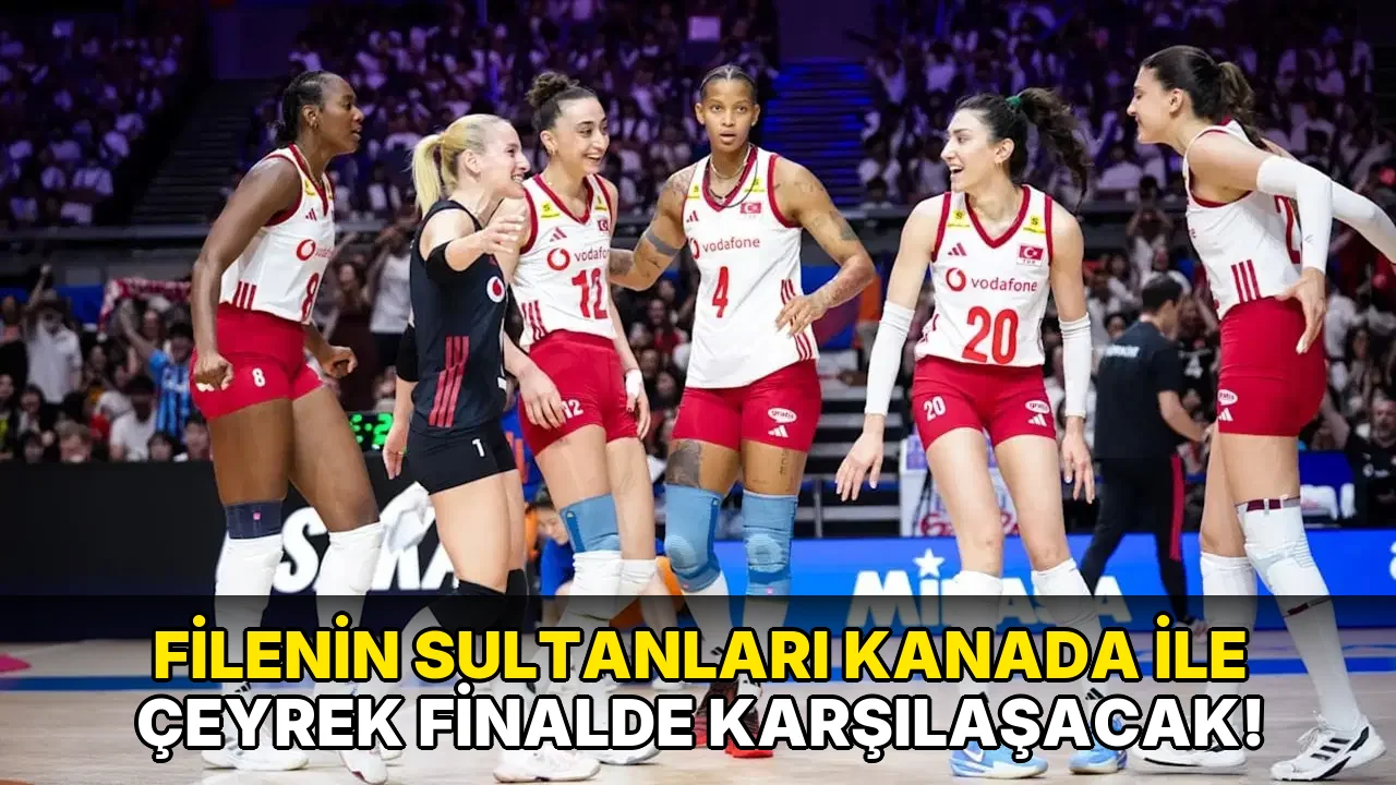 Filenin Sultanları Kanada ile çeyrek Finalde Karşılaşacak!