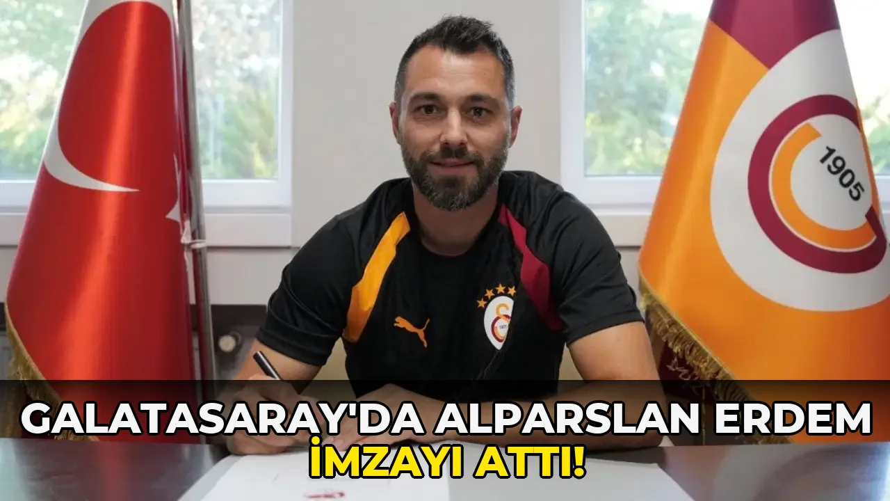Galatasaray'da Alparslan Erdem İmzayı attı!