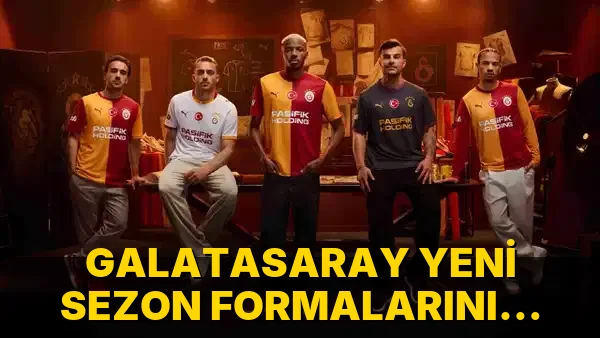 Galatasaray Yeni Sezon Formalarını Tanıttı!