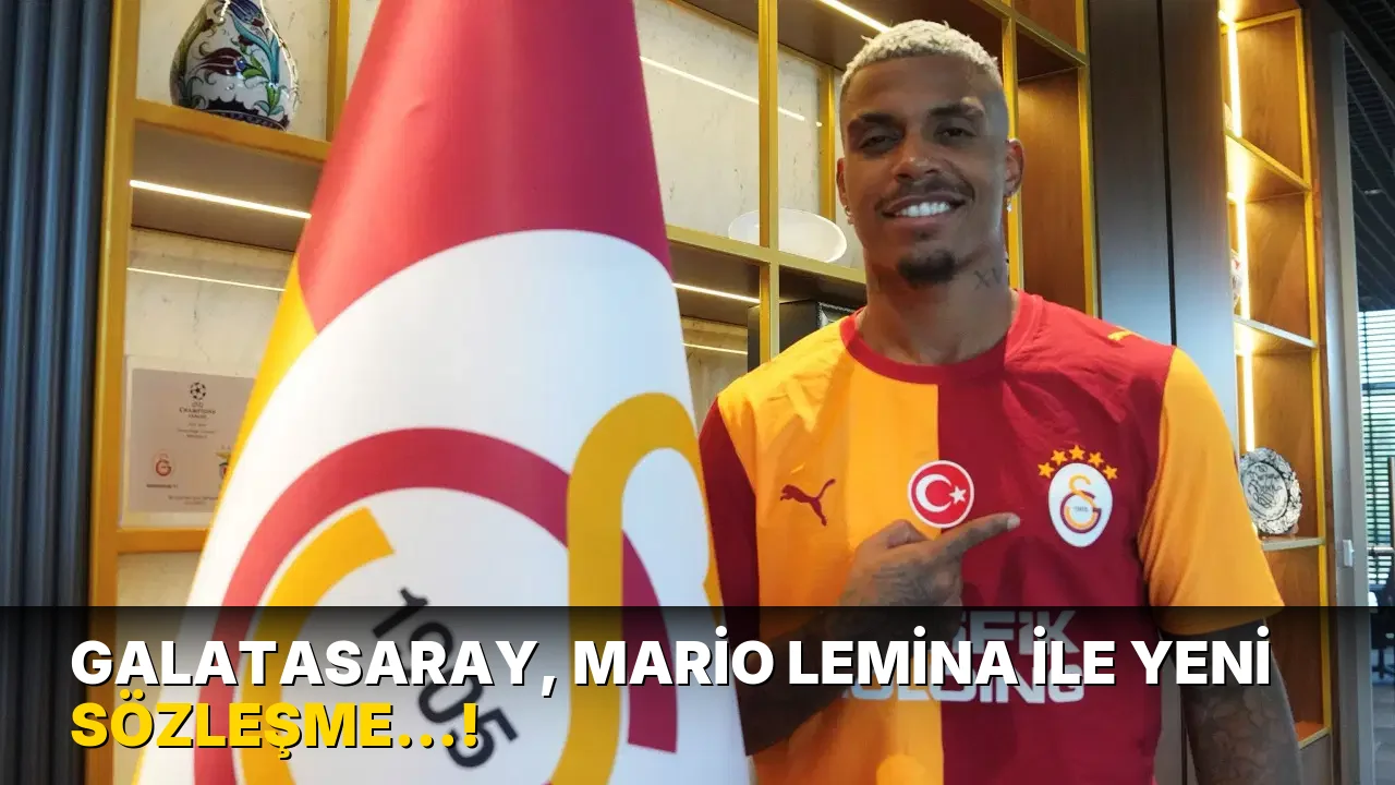 Galatasaray, Mario Lemina ile yeni sözleşme…!