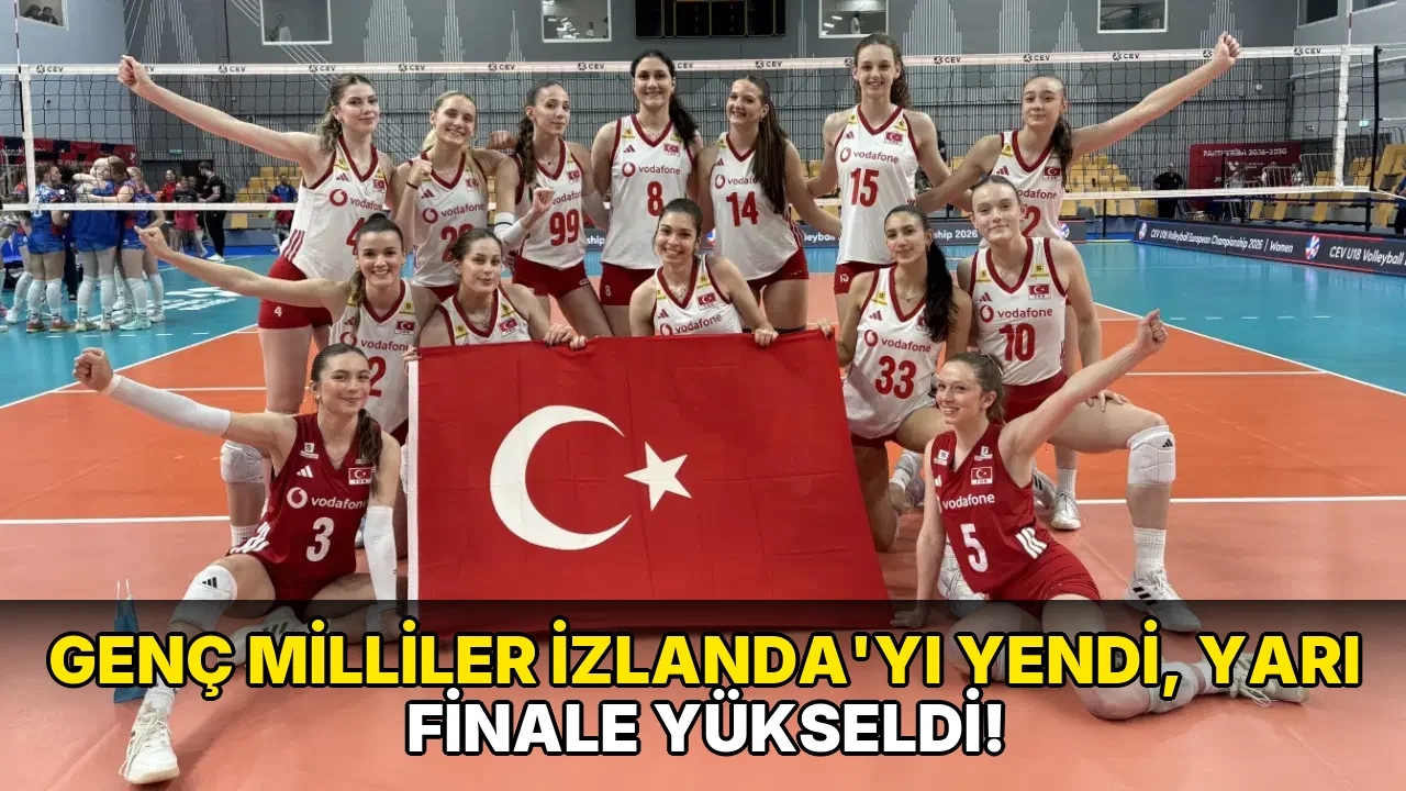 Genç Milliler İzlanda'yı yendi, Yarı Finale Yükseldi!