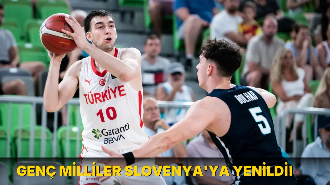 Genç Milliler Slovenya'ya yenildi!