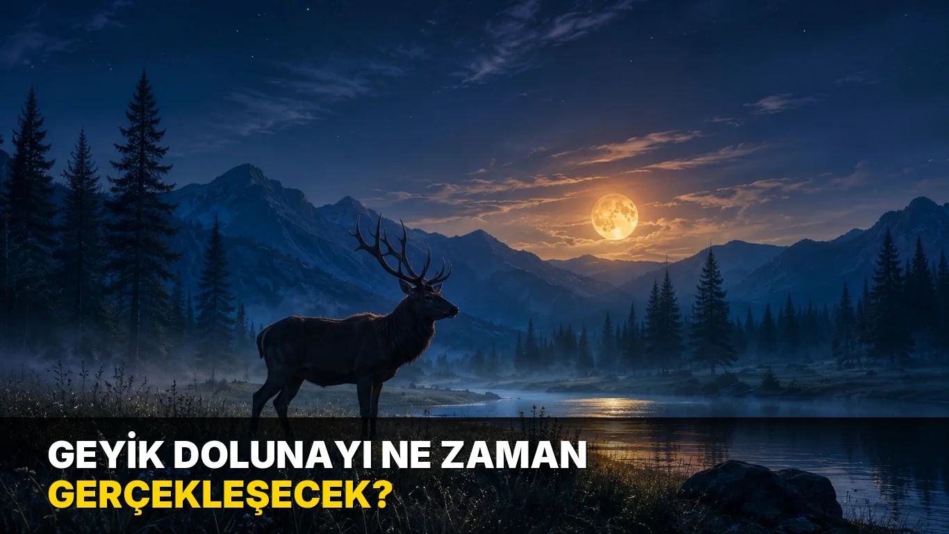 Geyik Dolunayı ne zaman gerçekleşecek?