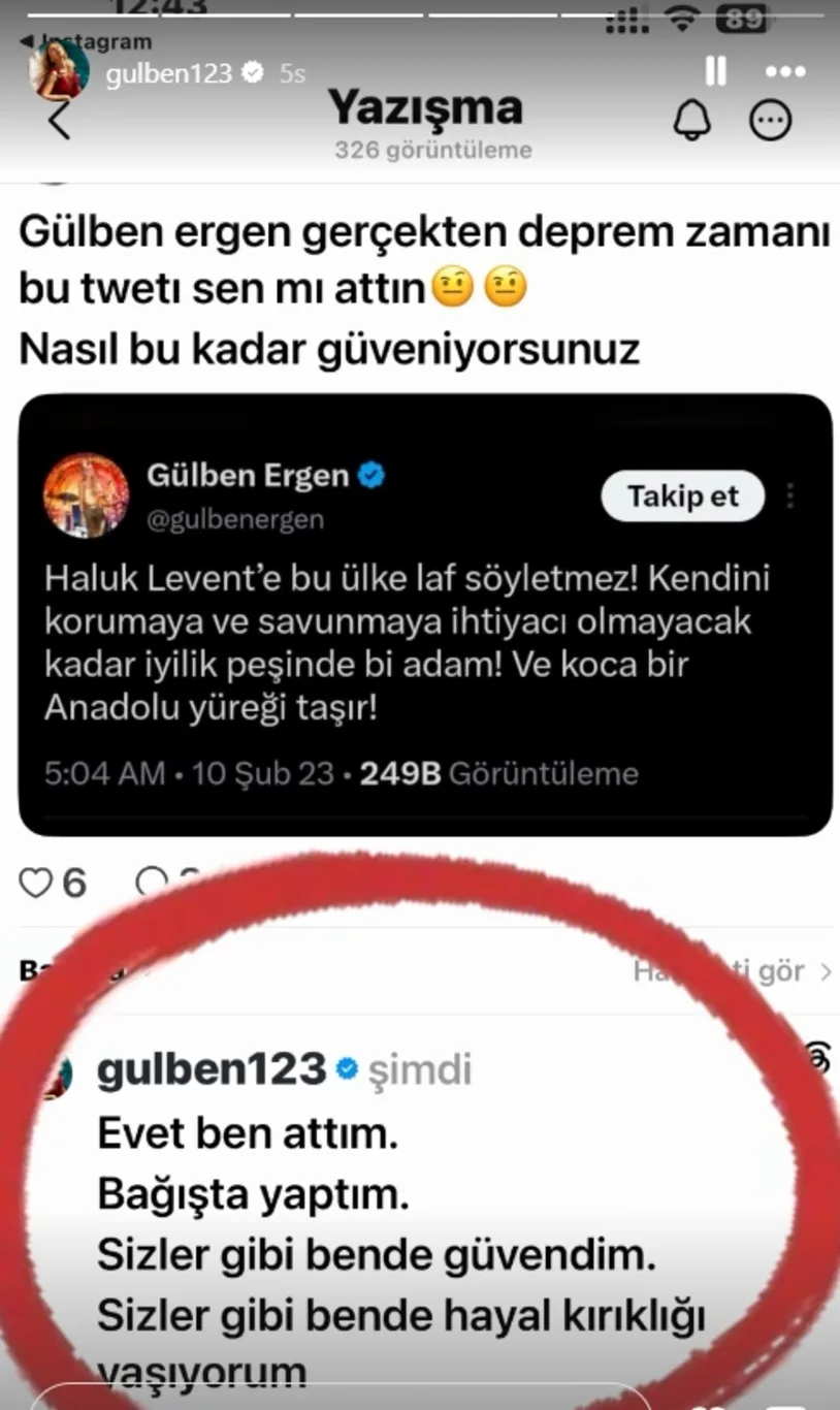 Gülben Ergen, Haluk Levent'in Gözaltına Alınmasına Üzüldü!
