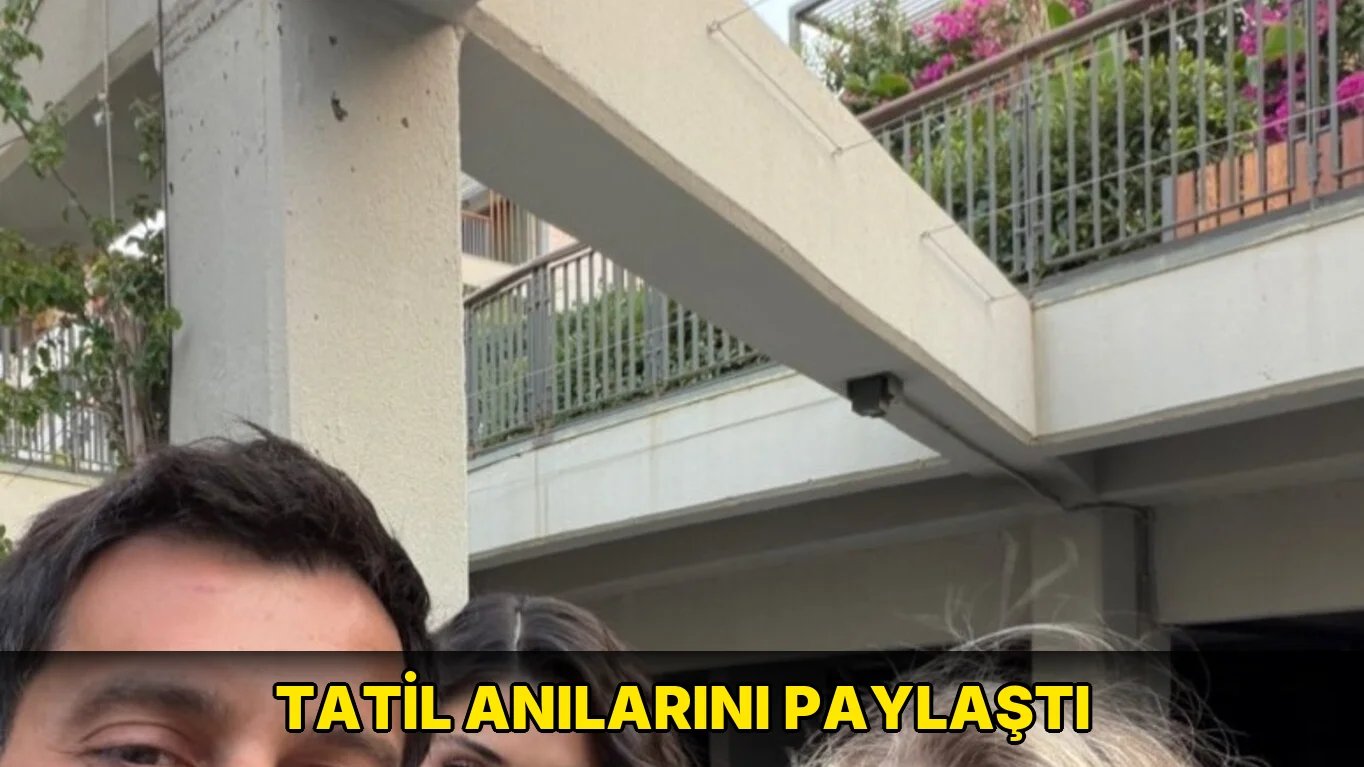 Tatil anılarını paylaştı
