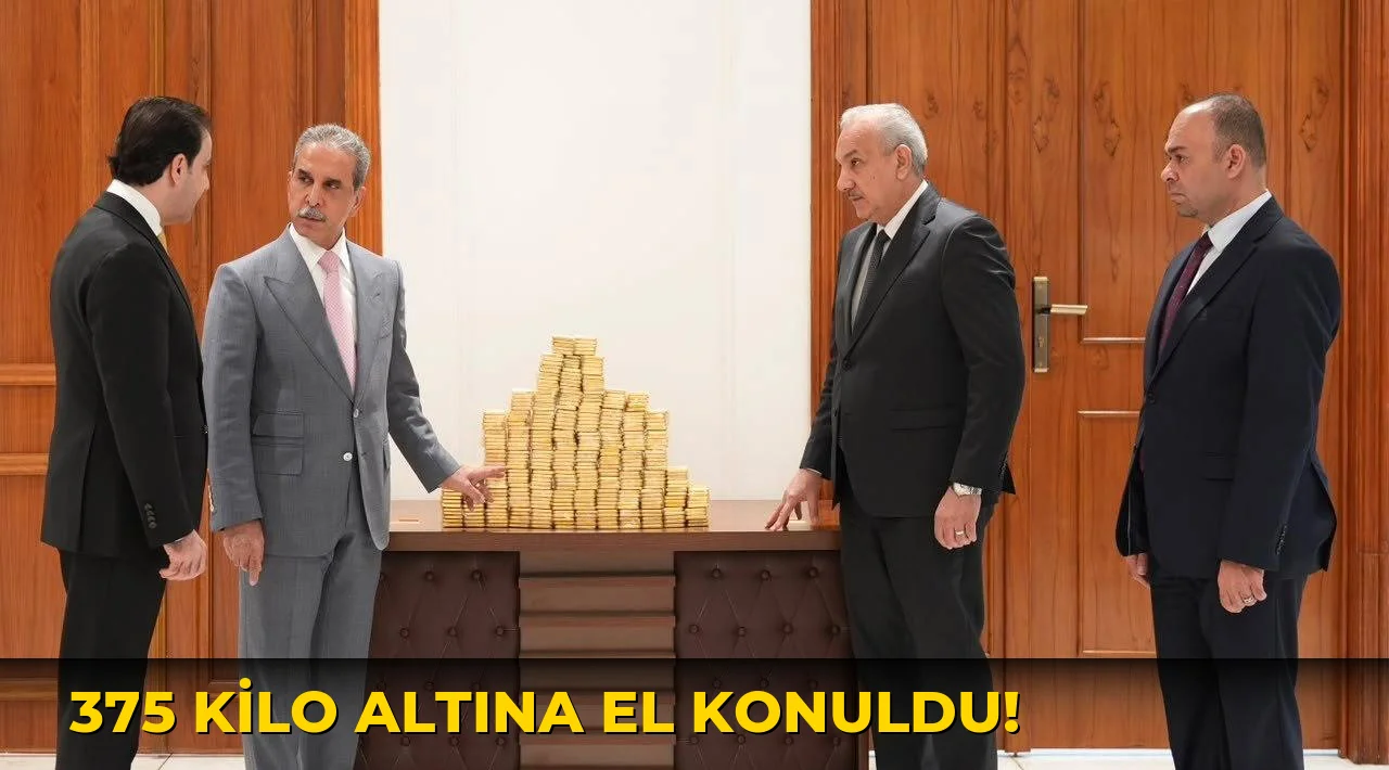 375 Kilo Altına El Konuldu!