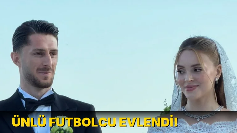 Ünlü Futbolcu Evlendi!
