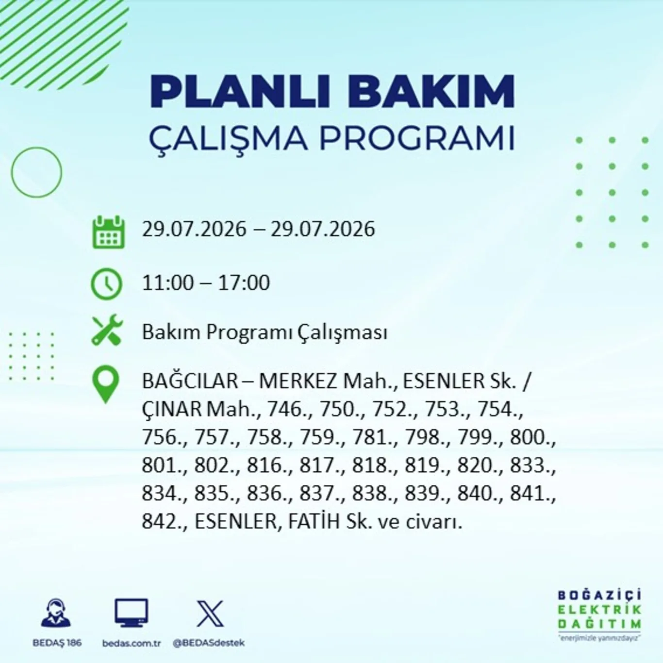 İstanbul'da elektrik Kesintisi Yaşanıyor!