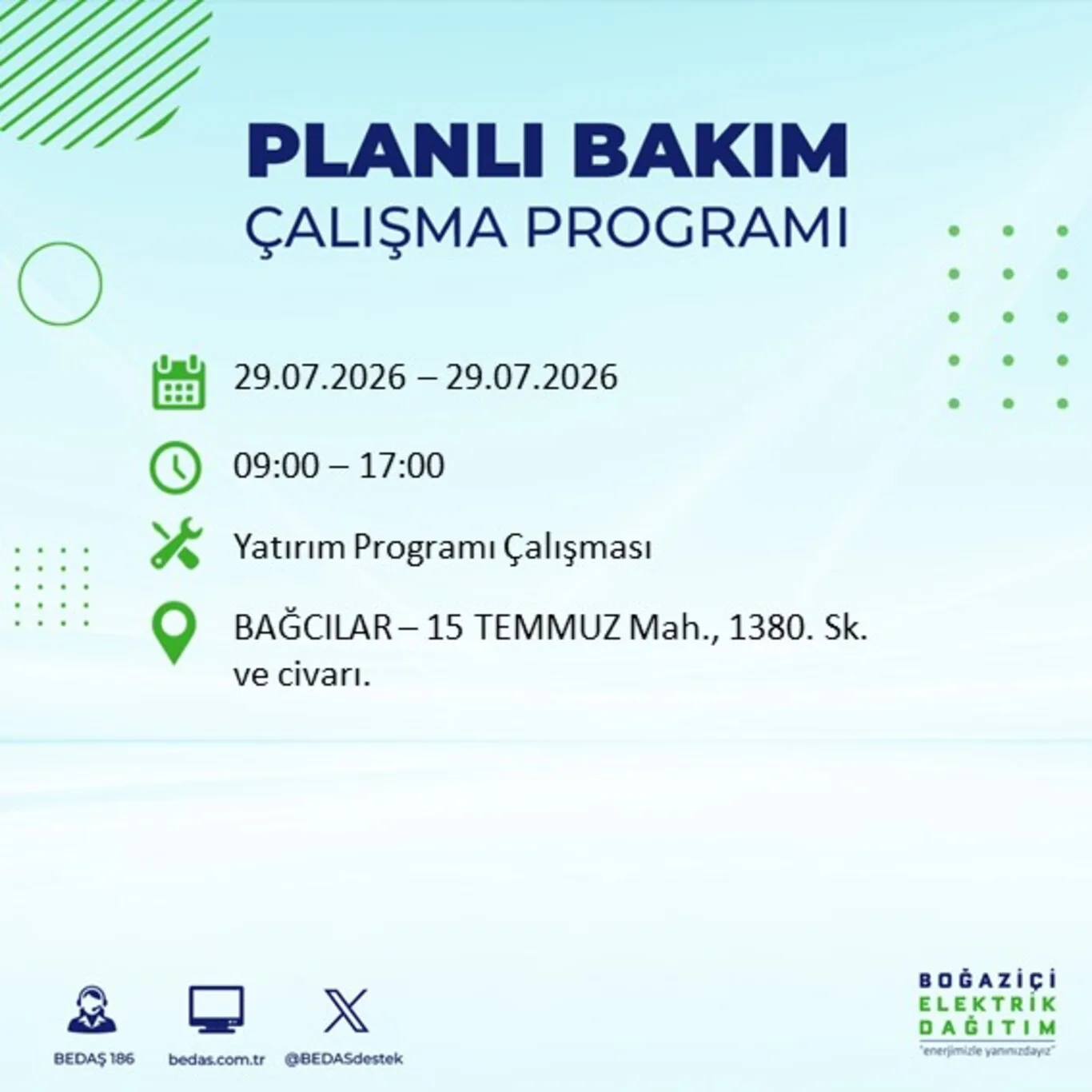 İstanbul'da elektrik Kesintisi Yaşanıyor!