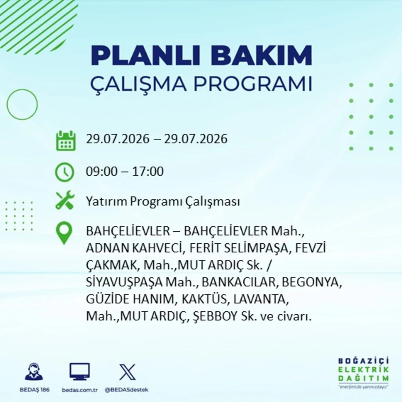 İstanbul'da elektrik Kesintisi Yaşanıyor!