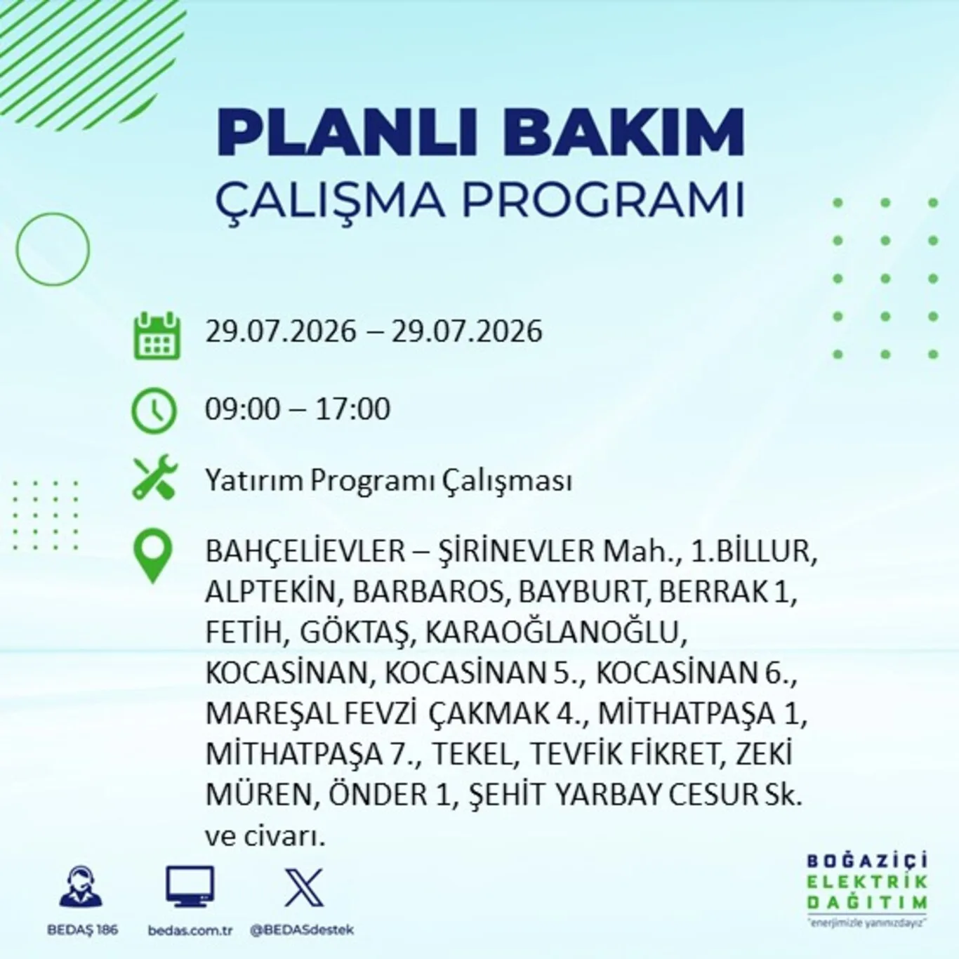 İstanbul'da elektrik Kesintisi Yaşanıyor!
