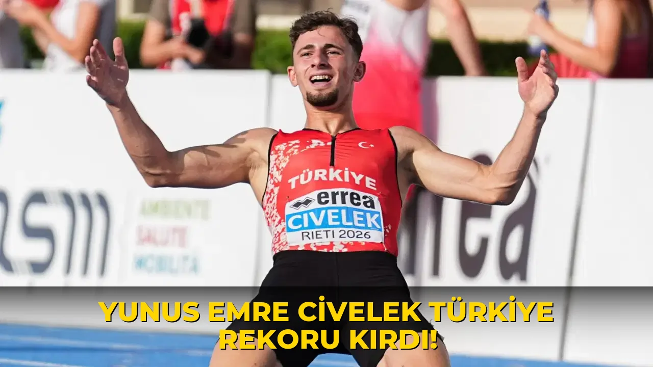 Yunus Emre Civelek Türkiye Rekoru Kırdı!