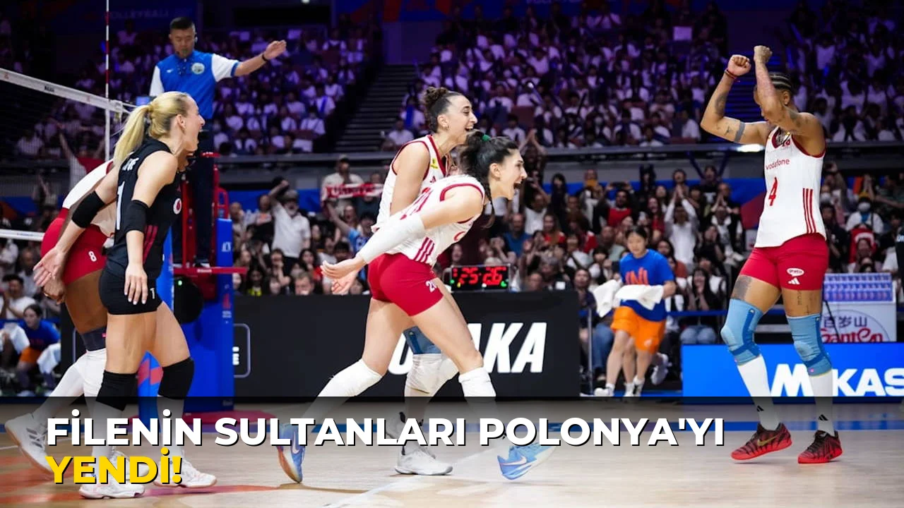 Filenin Sultanları Polonya'yı yendi!