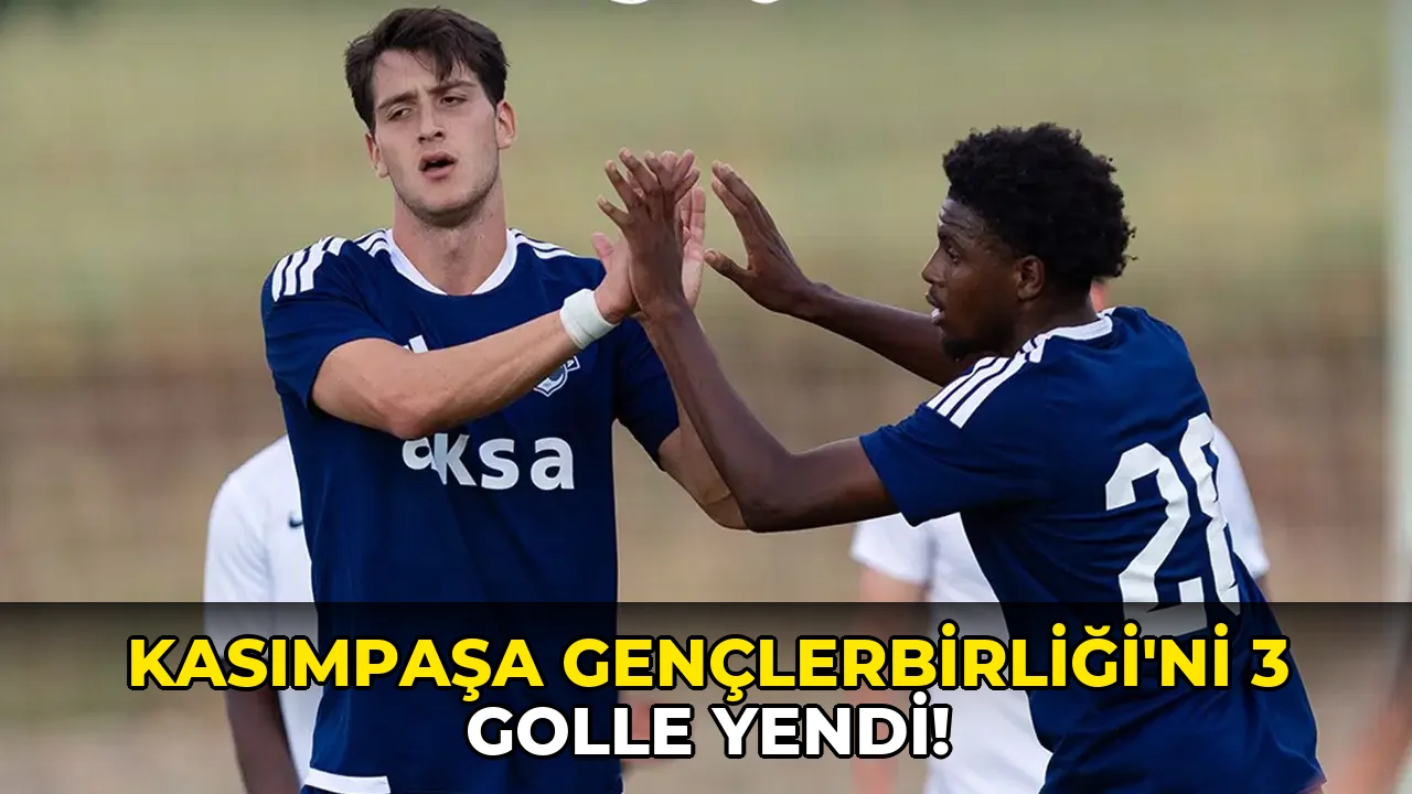 Kasımpaşa Gençlerbirliği'ni 3 Golle yendi!