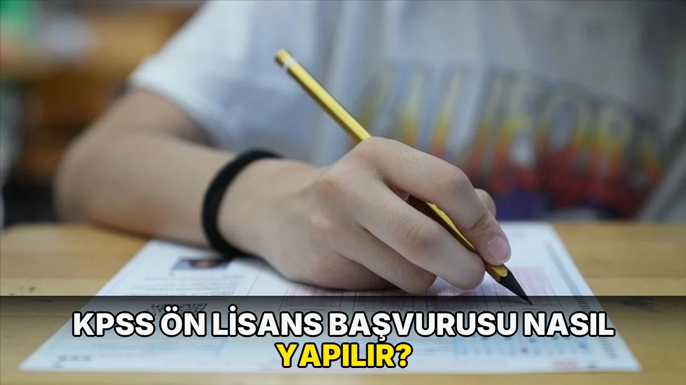KPSS Ön lisans başvurusu nasıl yapılır?