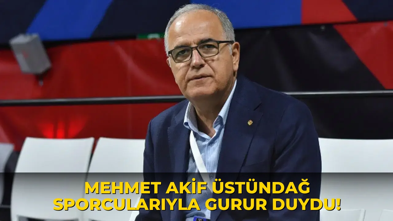 Mehmet Akif Üstündağ Sporcularıyla Gurur Duydu!