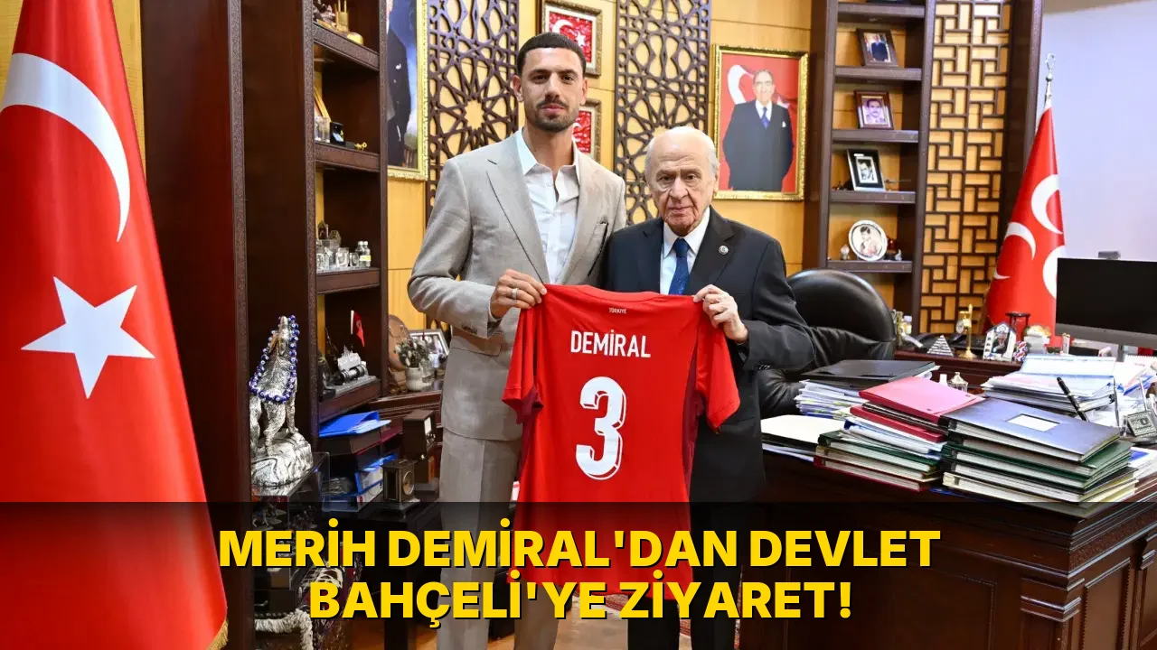 Merih Demiral'dan Devlet Bahçeli'ye Ziyaret!