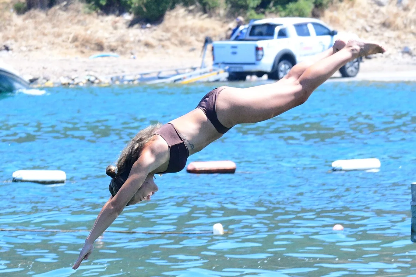 Mihre Mutlu Bodrum'da tatil yaptı!