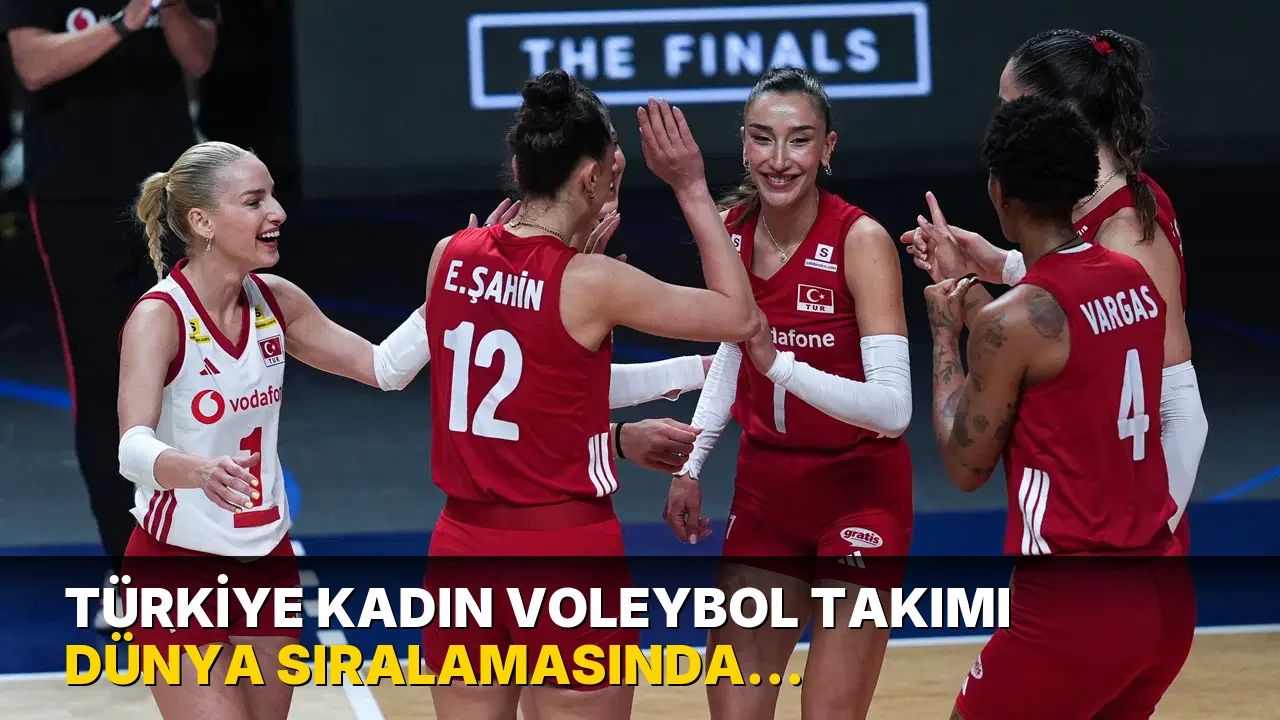 Türkiye Kadın Voleybol Takımı Dünya Sıralamasında Yükseldi!