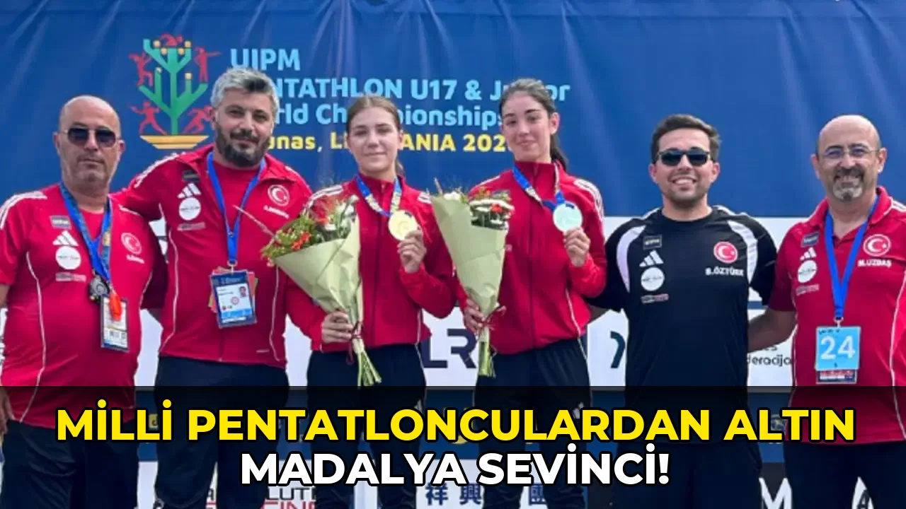 Milli Pentatlonculardan Altın Madalya Sevinci!