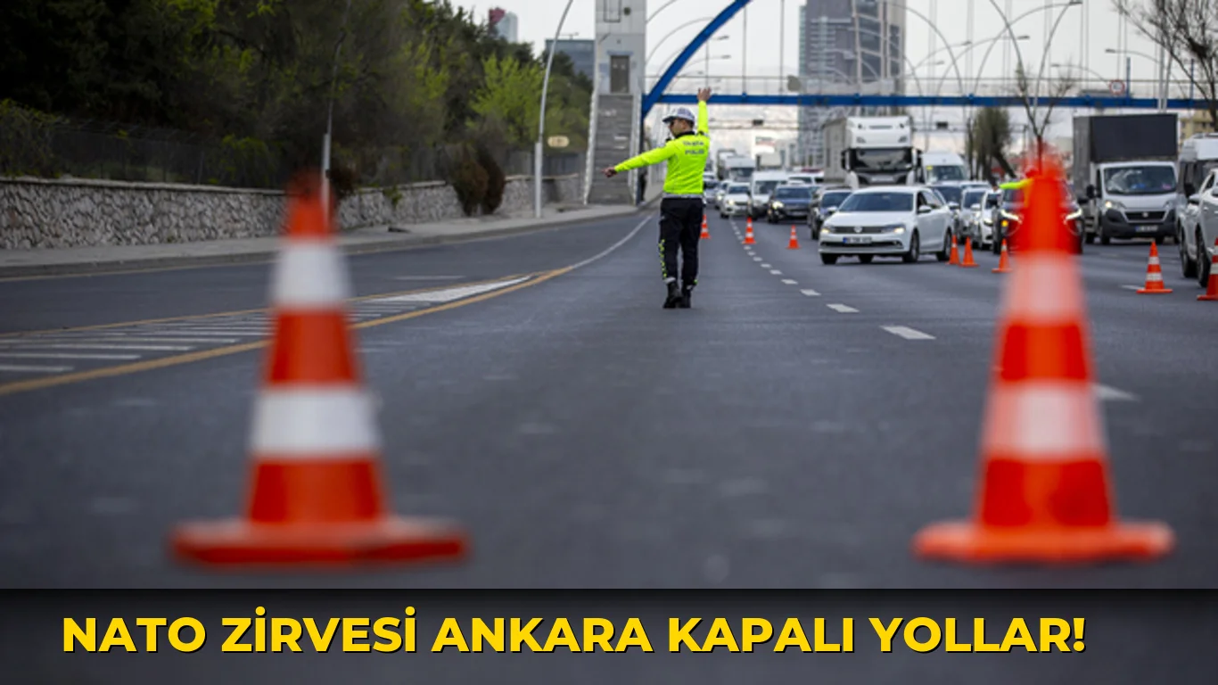 Nato Zirvesi Ankara Kapalı Yollar!