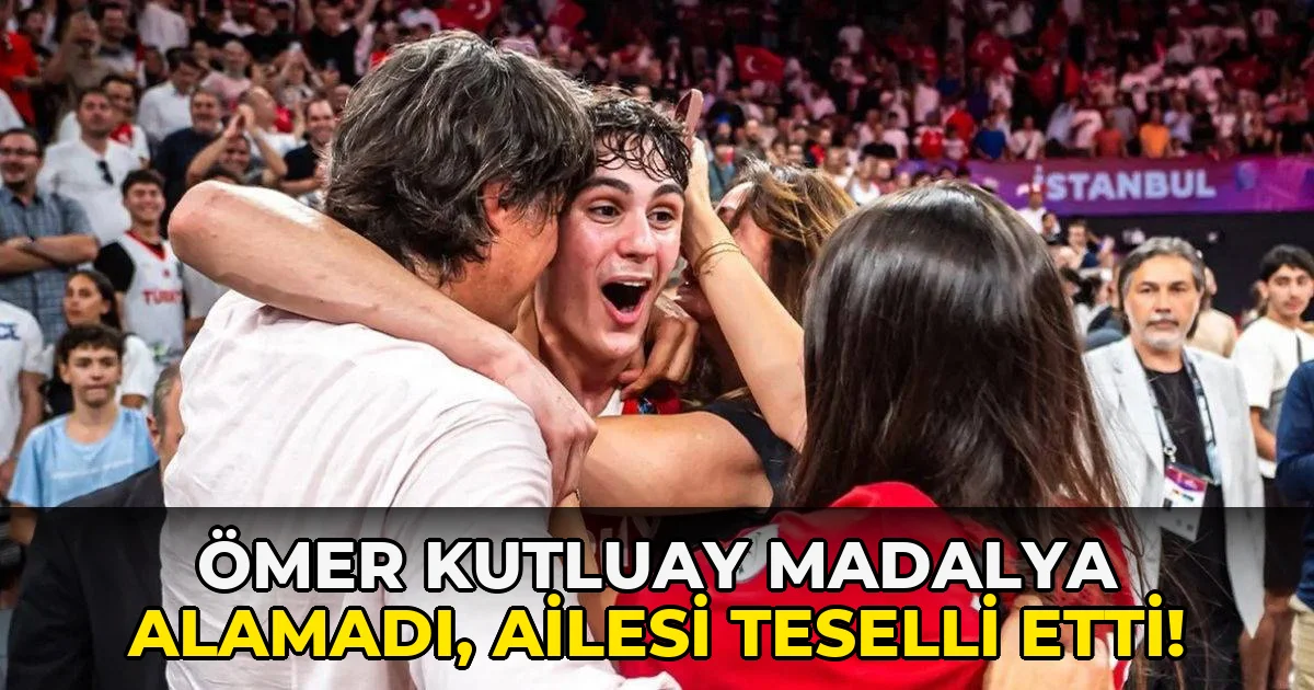 Ömer Kutluay Madalya Alamadı, Ailesi Teselli etti!