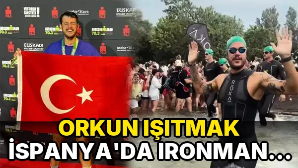 Orkun Işıtmak İspanya'da Ironman Yarışını Tamamladı!