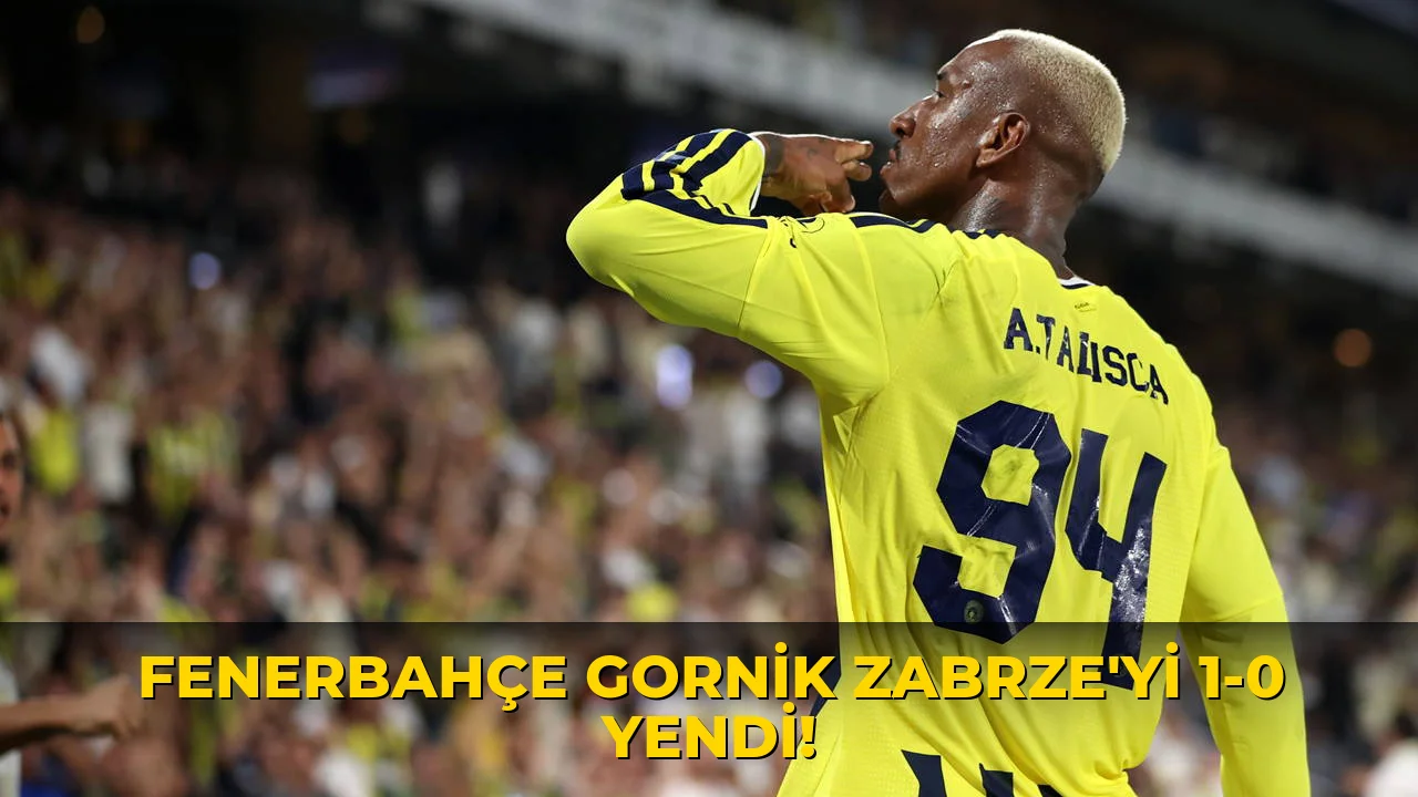 Fenerbahçe Gornik Zabrze'yi 1-0 yendi!