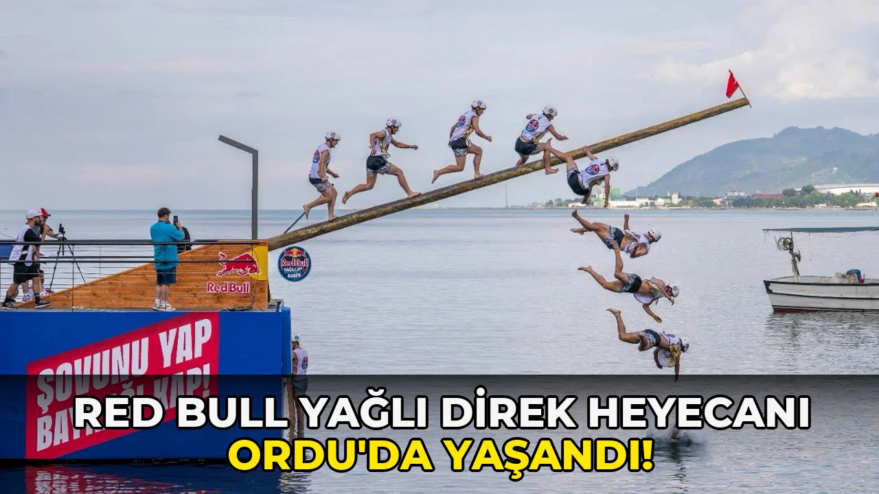 Red Bull Yağlı Direk Heyecanı Ordu'da Yaşandı!