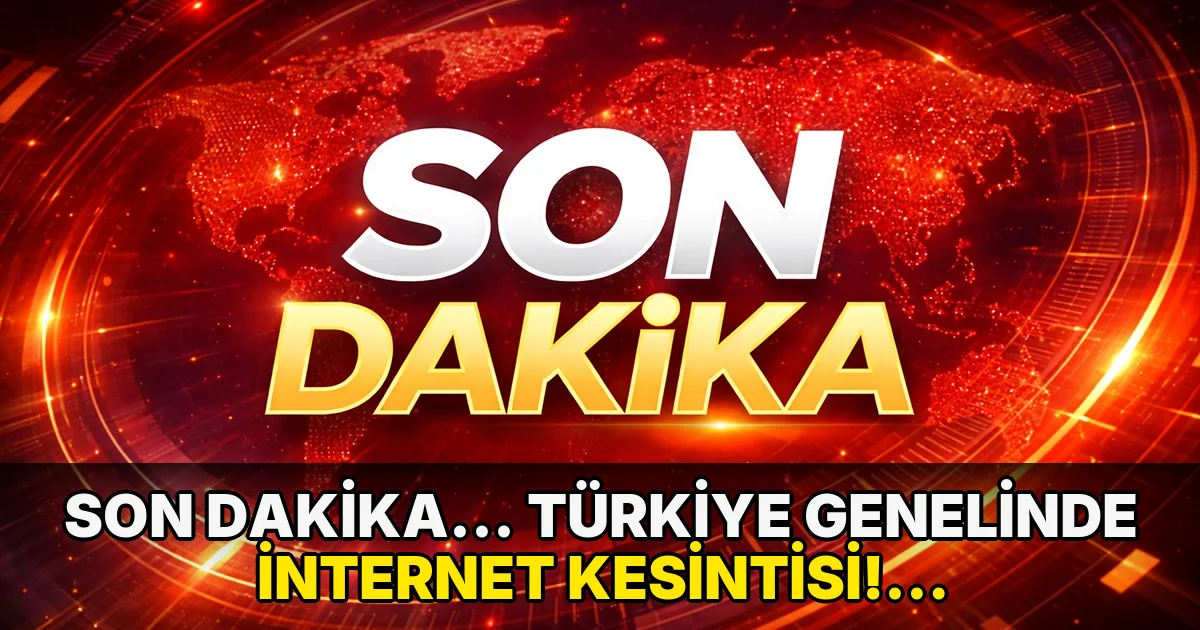 Son dakika... Türkiye genelinde internet kesintisi! TürkNet çöktü: Binlerce kullanıcı erişim sorunu yaşıyor