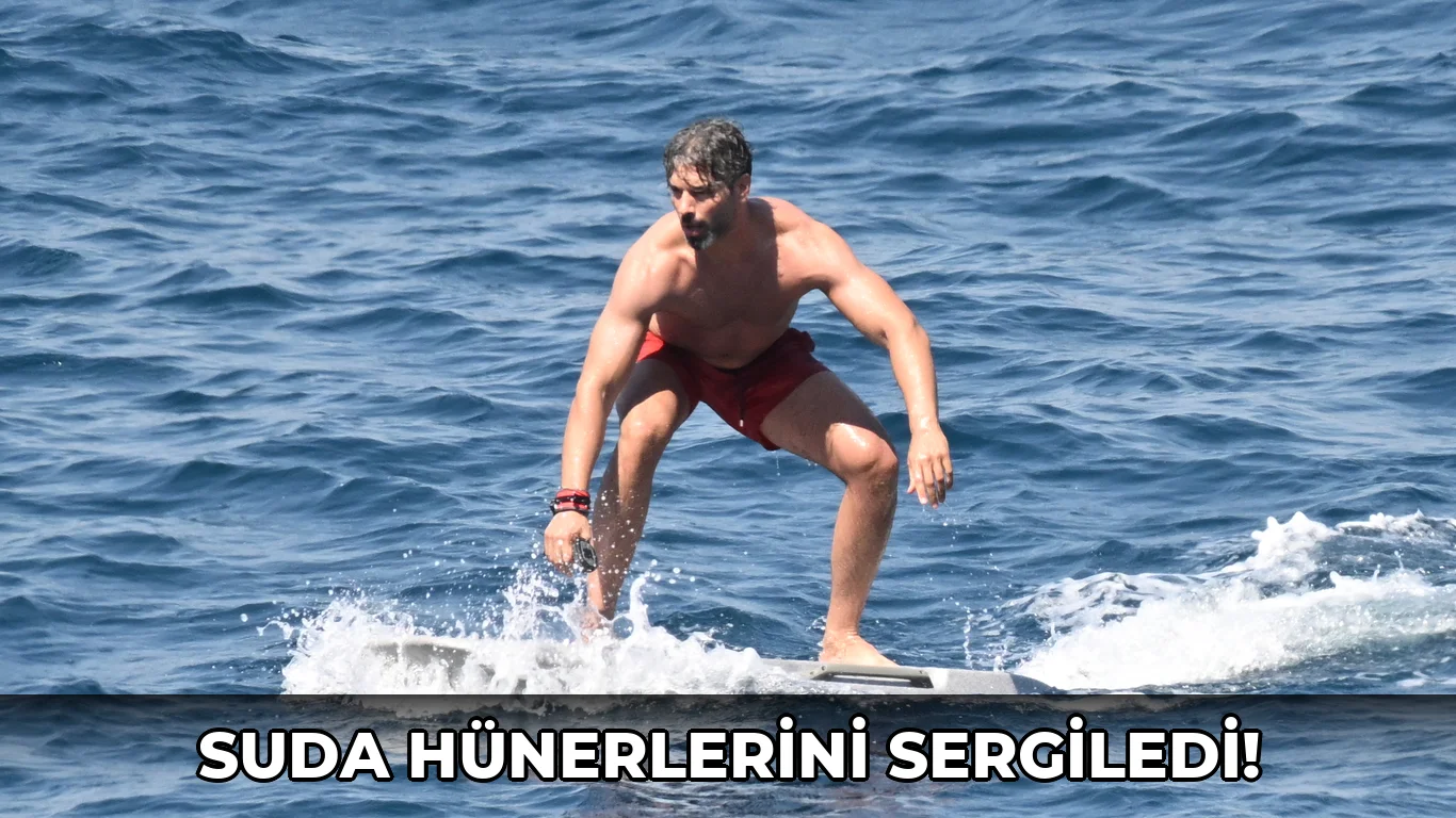 Suda Hünerlerini Sergiledi!