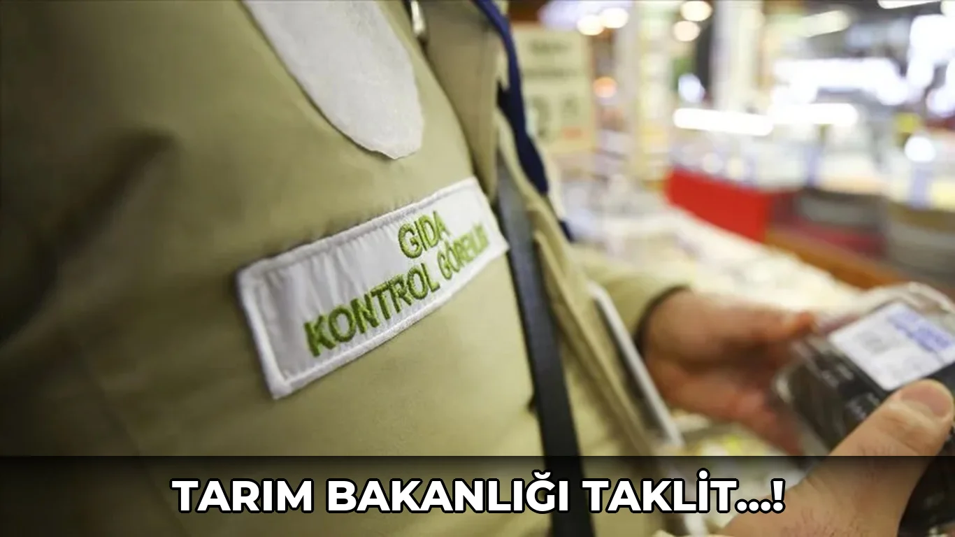 Tarım Bakanlığı Taklit…!
