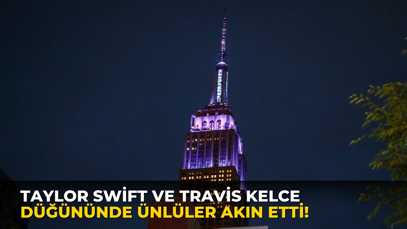Taylor Swift ve Travis Kelce Düğününde Ünlüler Akın etti!