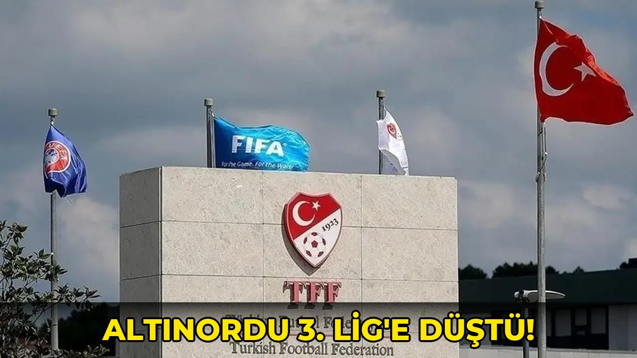 Altınordu 3. Lig'e düştü!