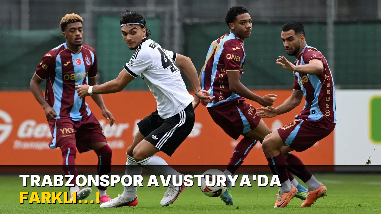 Trabzonspor Avusturya'da farklı…!