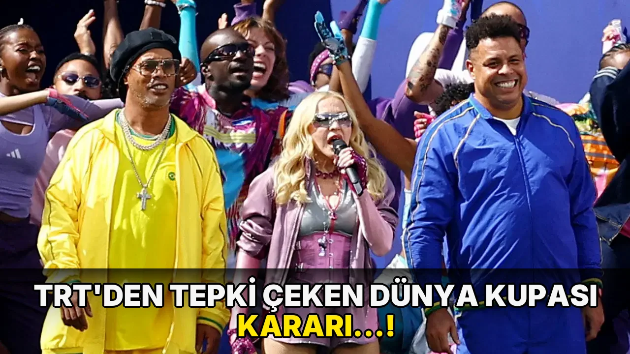 Trt'den tepki çeken Dünya Kupası Kararı...!